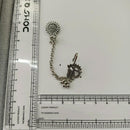 Urthn Stylish Oxidised Ear Cuffs with Peacock Motif for Women Traditional Fashion Jewellery(Pack of 12)