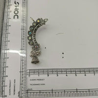 Urthn Stylish Oxidised Ear Cuffs with Floral Motif for Women Traditional Fashion Jewellery(Pack of 12)