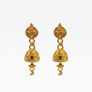 Darshana Jewels Elegant Gold Plated Floral Jhumka Drop Earrings(Pack Of  6)