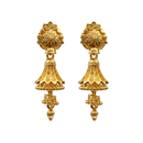 Darshana Jewels Elegant Gold Plated Floral Double Jhumka Drop Earrings(Pack Of  6)