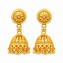 Urthn Beautiful Gold Plated Jhumka Earrings for Women | Designer Ethnic Jewellery for Festive Looks( Pack of 6)