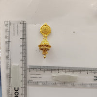 Urthn Stylish Gold Plated Jhumka Earrings | Traditional Fashion Jewellery for Festive & Party Wear( Pack of 6)