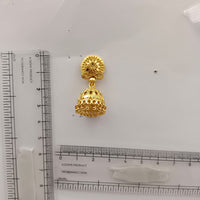 Urthn Stylish Gold Plated Jhumka Earrings | Traditional Fashion Jewellery for Festive & Party Wear( Pack of 6)