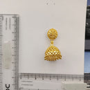 Urthn Traditional Gold Plated Jhumki Earrings | Designer Indian Earrings for Women & Girls( Pack of 6)