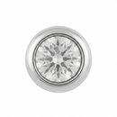 Urthn Silver Plated Stud Mens Earrings (1 PC)(Pack of 12)
