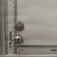 Urthn Stylish Oxidised Jhumki Earrings for Women(Pack of 3)