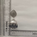 Urthn traditional oxidized silver jhumka earrings for Girls & Women(Pack of 3)