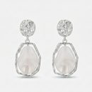 Urthn Trendy Ethnic White Marble Rasin Dangler Earrings for Women  Wedding & Festive Wear Jewellery(Pack Of 3)
