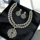 Sona Covering Gold Plated Austrian Stone Necklace Set