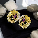 Sona Covering Sparkle Austrain Stone Studs Earrings