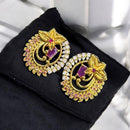 Sona Covering Sparkle Austrain Stone Studs Earrings