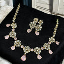 Sona Covering Shining American Diamond Necklace Set