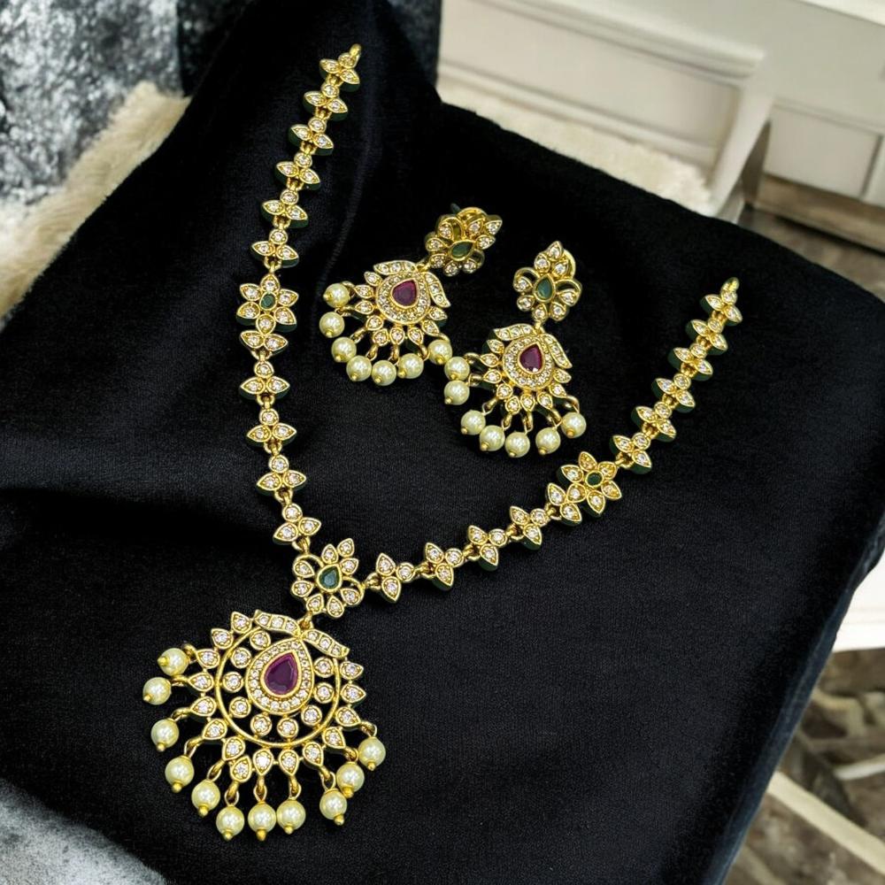 Sona Covering Timeless Shine Gold Plated Crystal Set