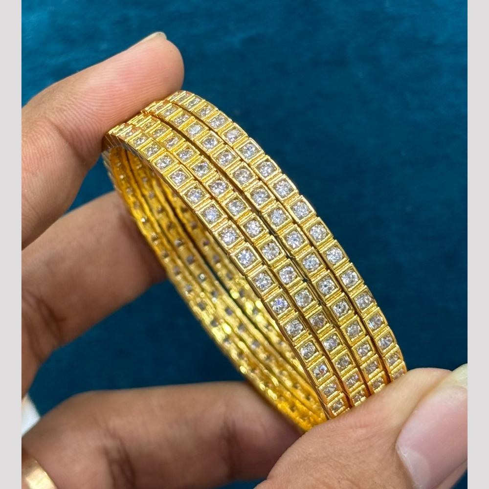 Sona Covering Royal Radiance Pota Stone Bangles Set