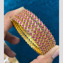 Sona Covering Royal Radiance Pota Stone Bangles Set
