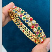 Sona Covering Royal Radiance Pota Stone Bangles Set