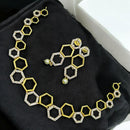 Sona Covering Ethnic Style Austrian Stone Necklace Set