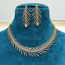 Sona Covering Beautiful Sparkling Austrian Stone Necklace with Matching Earrings