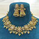 Sona Covering Royal Radiance Pota And Pearl Necklace Set