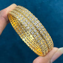 Sona Covering Elegance Glow Austrain Stone Bangles Set