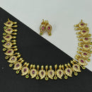 Sona Covering Lightweight Austrian Stone Necklace Set Of Party Wear