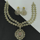 Sona Covering Luxury Austrian Stone With Pota Stone Necklace Set 