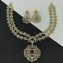 Sona Covering Luxury Austrian Stone With Pota Stone Necklace Set