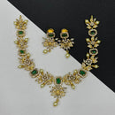 Sona Covering Elegant Crystal And Austrian Stone Necklace Set