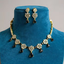 Sona Covering Sparkling Crystal Stone Necklace Jewellery Set