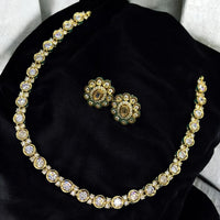 Sona Covering Glamorous Austrian Stone Necklace Set