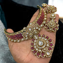 Sona Covering Pota Stone Stone Choker Necklace Set