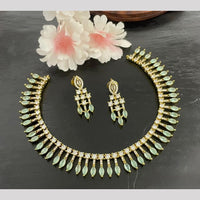 Sona Covering Glamorous Crystal Stone And Austrian Stone Necklace Set