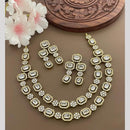 Sona Covering Glamorous Crystal Stone Necklace Set