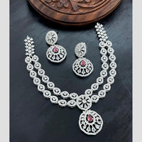 Sona Covering Fashion American Diamond Necklace Set