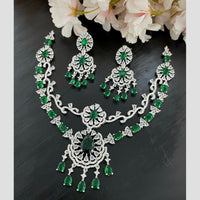 Sona Covering Fashion American Diamond Necklace Set