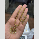 Sona Covering Delicate Crystal Stone And Austrian Stone Beads Necklace Set