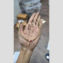 Sona Covering Glamorous Crystal Stone And Austrain Stone Necklace Set