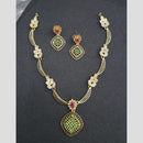 Sona Covering Delicate Austrian Stone Necklace Set