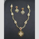 Sona Covering Delicate Austrian Stone Necklace Set