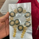 Sona Covering Designer American Daimond Necklace Set