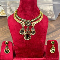 Sona Covering Designer American Daimond Necklace Set