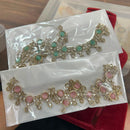 Sona Covering Exquisite Polki Kundan And Austrian Stone Designer Necklace Set