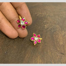 Sona Covering Gorgeous Pota Stone Party Wear Studs Earrings