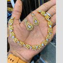 Sona Covering Glamorous Crystal Stone And Austrian Stone Necklace Set