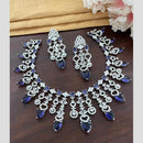 Sona Covering Glamorous Crystal Stone And Austrian Stone Necklace Set