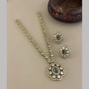 Sona Covering Elegant Pota Stone Necklace Set