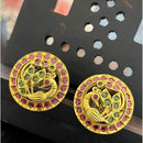Sona Covering Gorgeous Pota Stone Party Wear Studs Earrings