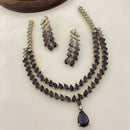 Sona Covering Designer American Daimond Necklace Set
