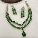 Sona Covering Designer American Daimond Necklace Set