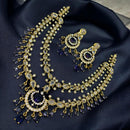 Sona Covering Designer American Daimond Necklace Set